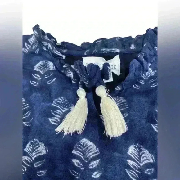 Poppet & Fox Jodhpur Leaves Woven Dress Toddler Cotton Short Sleeve Spring 3 - Picture 4 of 11